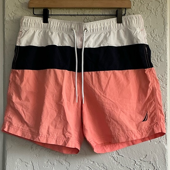 Nautica Men's Swim Trunks- Size Large - Picture 1 of 7